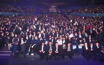 4000 personnes à la grande soirée de Youd Teth Kislev organisée par le Beth Loubavitch