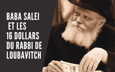 Baba salei et les 16 dollars du Rabbi