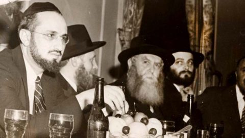 le Rav Soloveitchik et le Rabbi de Loubavitch - hassidout.org