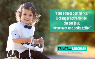 Hassidout pour les enfants – Vayakhel Pékoudei #5: «Vous pouvez commencer à changer notre monde pour le meilleur !»