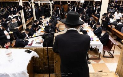 EN IMAGES. Farbrenguen du Hé Tevet au 770
