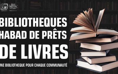 Création de bibliothèques de prêts de livres dans 360 Beth Habad à travers le monde
