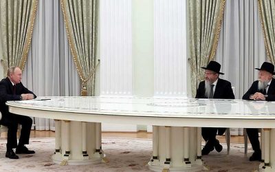 Le président russe Poutine convoque le grand rabbin Berel Lazar au Kremlin