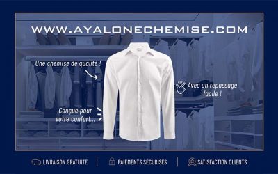 Ayalonechemise.com : La chemise de qualité avec repassage facile à bon prix ! 