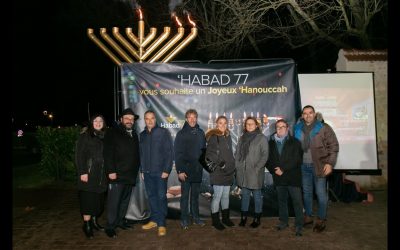 Hanouccah 5783 – 2022: Revivons ensemble les nombreuses activités effectués par le Beth Habad 77 !