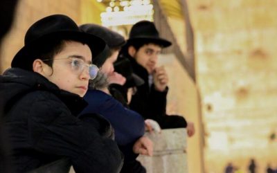 Voyage d’étude de sept jours de la Yéchiva Habad de Vienne en Erets Israël