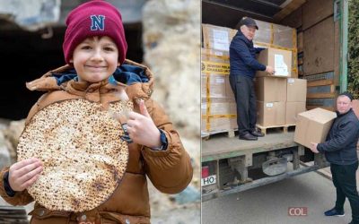 70 tonnes de Matsot, 120 000 bouteilles de vin: l’Ukraine prépare 142 Seders publics de Pessa’h