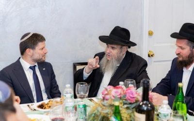 Le ministre des finances israélien, M. Bezalel Smotrich, en visite officielle aux États-Unis, s’est rendu au Ohel du Rabbi