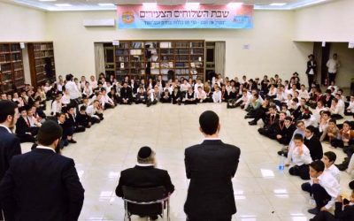 Un Chabbat inspirant pour les jeunes émissaires à la Yéchiva Tomhei Temimim de Migdal Haemek