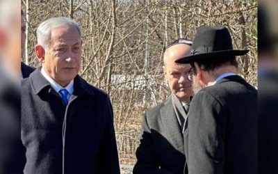 Gleis 17 à Berlin : Le chancelier allemand, Netanyahou et le Chalia’h du Rabbi réunis dans une prière émouvante