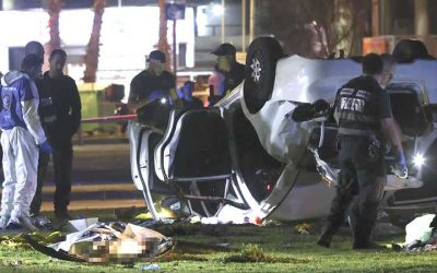 Attentat à Tél Aviv vendredi soir: un touriste italien tué et 7 blessés sur la promenade de Tel Aviv