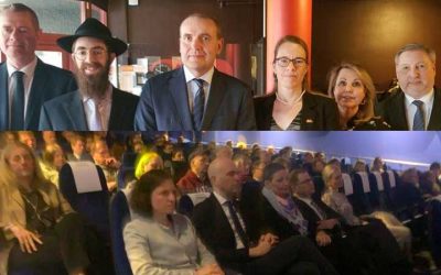Islande : Le Beth Habad de Reykjavik et des ambassades étrangères rendent hommage aux victimes de l’Holocauste