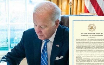 11 Nissan 2023 : Le Président Biden rend hommage au Rabbi de Loubavitch en signant une proclamation présidentielle