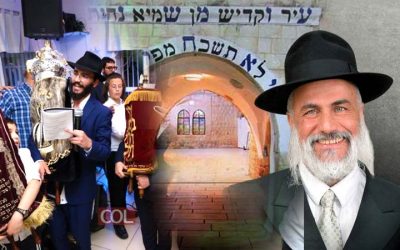 Inauguration d’un Sefer Torah en mémoire d’Ariel Tsadik, a’h, qui fait partie des 45 victimes de la tragédie de Meron en 2021