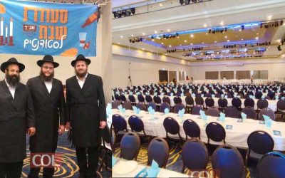 Chabbat plein à Eilat organisé par Chabad on Campus : un événement mémorable pour 1 000 étudiants israéliens