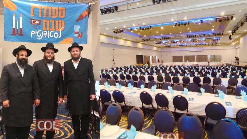 Chabbat plein à Eilat organisé par Chabad on Campus : un événement mémorable pour 1 000 étudiants israéliens