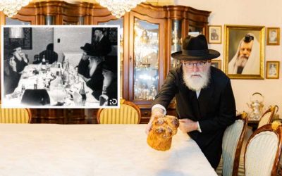 Rav Eliezer Layne :  « Mes souvenirs des repas de la fête de Chavouot avec le Rabbi, dans l’appartement du Rabbi précédent »