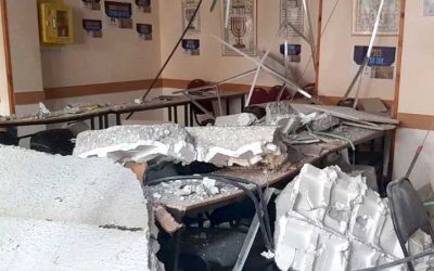 Israël : Un plafond s’effondre dans une synagogue à Pisgat Ze’ev construite sans permis