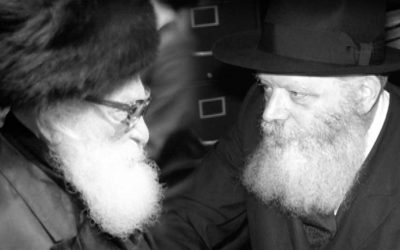 Le Rabbi de Loubavitch et le Rabbi de Gour, Rabbi Sim’ha Bounem Alter, le « Lev Sim’ha »