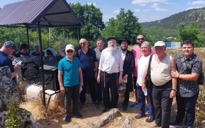 Le Beth Habad de Moldavie organise un pèlerinage sur la tombe de Rabbi Chabtaï de Rashkov a’h
