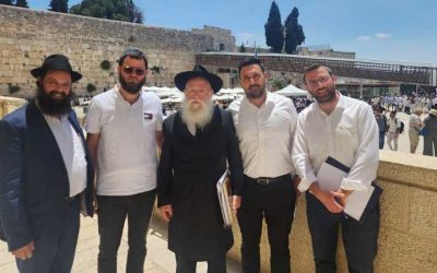 Jérusalem : Derniers préparatifs pour l’inauguration du huitième Torah des enfants juifs