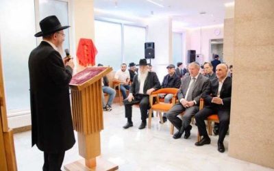 Moscou : Inauguration d’un nouveau Beth Habad près de l’université Lomonossov, lieu de croissance pour la communauté juive