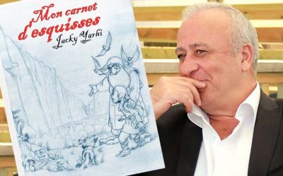 « Mon Carnet d’Esquisses » de Jacky Yarhi : Un voyage à travers trois décennies d’Illustration du célèbre dessinateur
