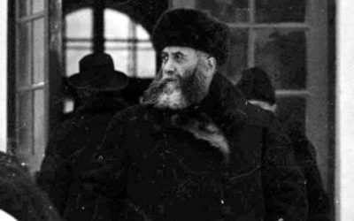 L’installation du Rabbi précédent à Riga, capitale de la Lettonie  (de 1927 à 1933)