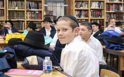 EN IMAGES. Rentrée scolaire Des élèves de 8e année à la Me’hina Ohalei Torah à Crown Heights