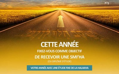 Lemaan Yilmedou France :  Nouveaux programmes d’étude et de Smi’ha pour l’année 5784