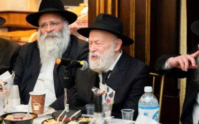 Farbrenguen avec le Rav Yehouda Krinsky à l’occasion de Youd Chevat 5784 à la Shul Beth Eliezer Itshak à Crown Heights
