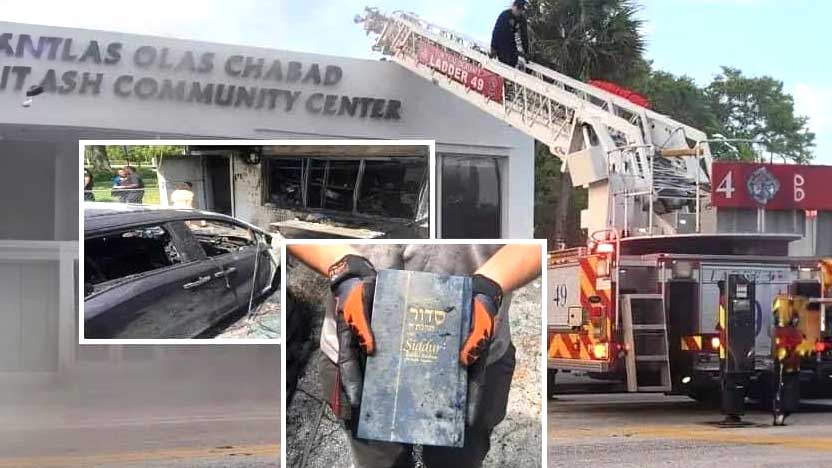 Floride : Un homme de 50 ans soupçonné d’avoir incendié le Beth Habad de Fort Lauderdale