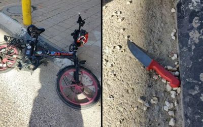 Attentat à l’entrée de Jérusalem : un terroriste de 15 ans arrivé sur un vélo électrique, a poignardé deux jeunes et a été éliminé