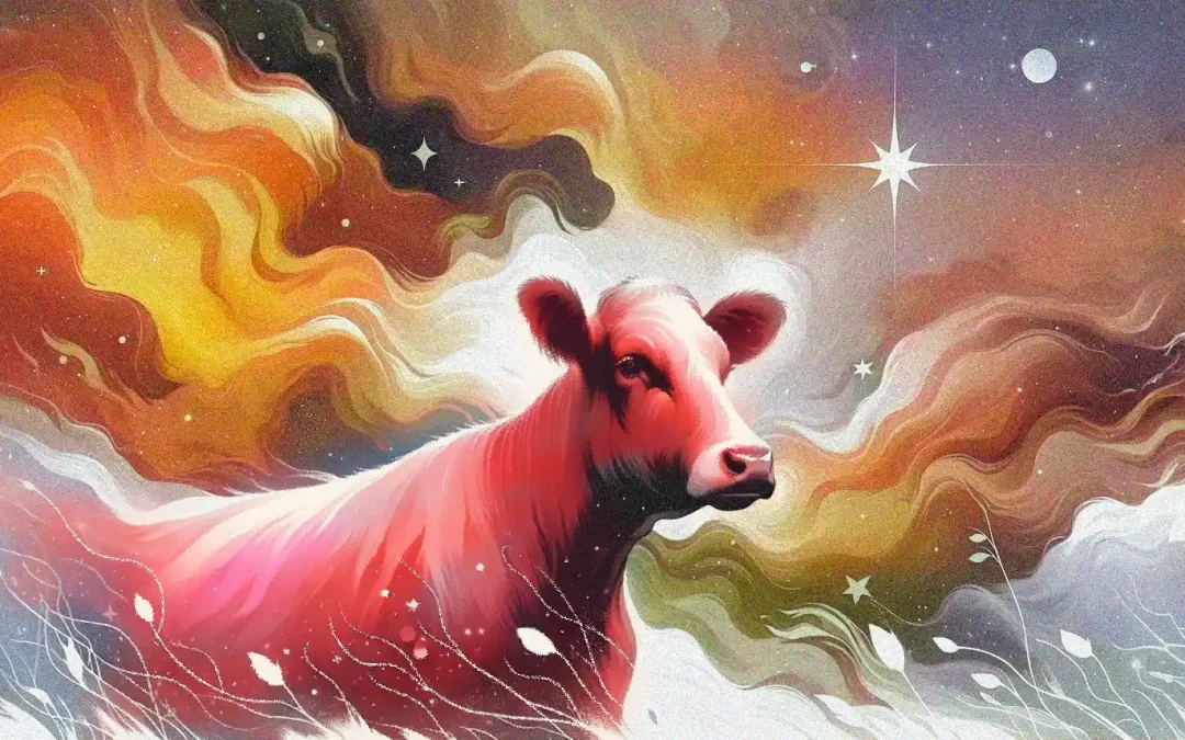 La Vache Rousse : Une allégorie de la transformation spirituelle – par Binyamin Friedrich