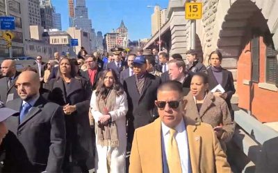 Marche sur le pont de Brooklyn pour marquer le 30e anniversaire de l’assassinat d’Ari Halberstam