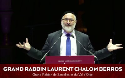 43e Siyoum Harambam à Paris : Discours du Rav Chalom Berros, Grand Rabbin de Sarcelles et du Val d’Oise