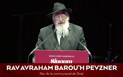 43e Siyoum Harambam à Paris : Discours de conclusion par le Rav Avraham Barouh Pevzner, Rav de la communauté Loubavitch de France