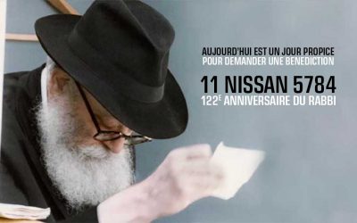 11 Nissan 5784 : Ecrire un Pan (Pidyon Nefesh) au Rabbi – demande de bénédictions