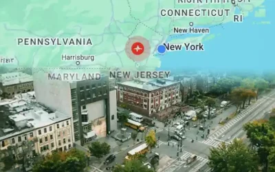 Vendredi matin : Tremblement de terre dans le New Jersey, fortement ressenti à Crown Heights