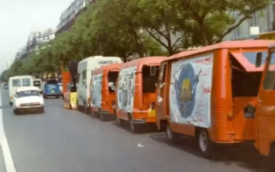 EN IMAGES.  La première parade de Lag Baomer à Paris en 1976 : Un moment historique et émouvant