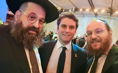 Une rencontre significative entre les représentants Loubavitch et le Premier ministre français lors du dîner annuel du CRIF