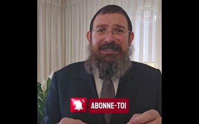 Tout et tout de suite par le Dayan-Rav Shraga Dahan