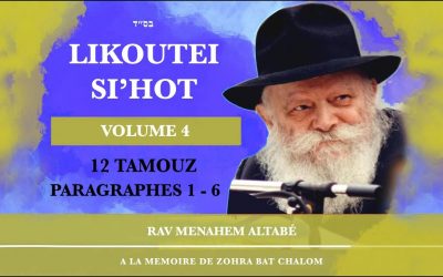 La détermination du Rabbi ! – Rav Menahem Altabé