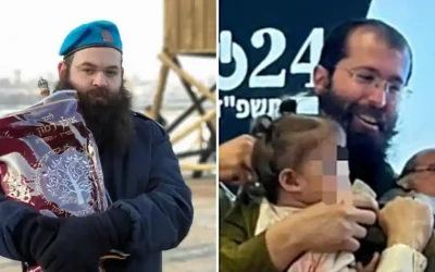 Tsahal : Deux Hassidim Habad promus aux grades de lieutenant-colonel et de commandant