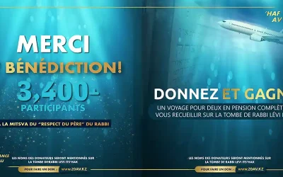 Des milliers de personnes ont déjà reçu la bénédiction «recevez 500 fois ce que vous avez donné»
