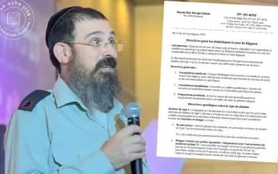 Yom Kippour – Directives pour les diabétiques