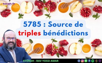 5785 – Bénédictions multiples : Saisissez le grand potentiel de cette année !
