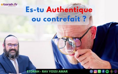 Souccot: La leçon majeure de Souccot : Es-tu Authentique ou Contrefait ?