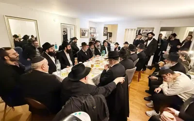 EN IMAGES. Melavé Malka chez la famille Yeochoua Bouni à l’occasion du Yortzait de Mme Azimov (17 Hechevan)