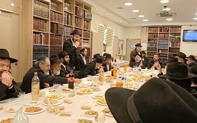 EN DIRECT Mélavé Malka au Beth Habad de Flandre